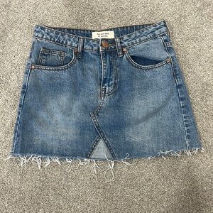 Cotton On 91: Reworked Relaxed Mini Denim Skirt
